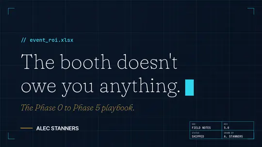 The Booth Doesn't Owe You Anything
